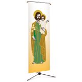 ST JOSEPH AND CHILD BANNER