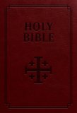Douay-Rheims Bible, Burgundy Deluxe Leatherette