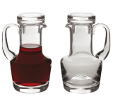 CRUETS 7 OZ GLASS (PAIR)
