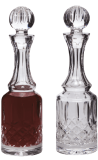 CRUETS 6 OZ LEAD CRYSTAL