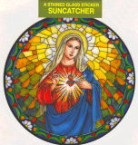 IMMACULATE HEART OF MARY STATIC STICKER