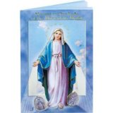 OUR LADY OF THE MIRACULOUS MEDAL NOVENA BOOKLET