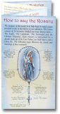 HOW TO PRAY THE ROSARY - PAMPHLET