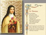 ST THERESE PLAQUE
