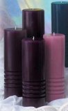 ADVENT CANDLES EXTRA LARGE PURPLE/PINK