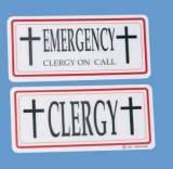 CLERGY AUTO SIGN