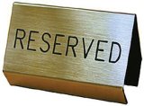 RESERVE SIGN