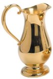 K217-G EWER - PEWTER GOLD PLATED