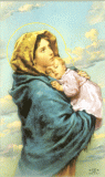 MADONNA OF THE STREET PERSONALIZED PRAYER CARD
