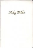 FIRST COMMUNION BIBLE WHITE NAB