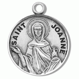 ST JOANNE PATRON SAINT MEDAL