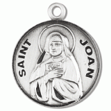 ST JOAN PATRON SAINT MEDAL