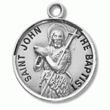ST JOHN THE BAPTIST PATRON SAINT MEDAL