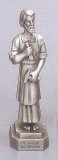 ST JOSEPH THE WORKER 3.5" PEWTER
