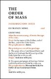 ORDER OF THE MASS - LARGE PRINT