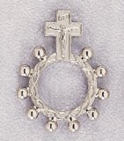 METAL ONE DECADE FINGER ROSARY