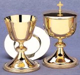 CHALICE WITH WELL PATEN 20oz