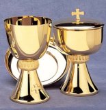 CHALICE WITH BOWL PATEN 20oz