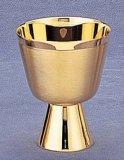 CHALICE WITH WELL PATEN 5oz