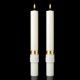 Matching Side Candles for The 12 Apostles Paschal Candle