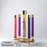 ADVENT WREATH FOR CANDLE SHELLS