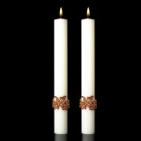 Matching Side Candles for Mount Olivet Paschal Candle