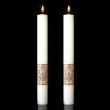 Matching Side Candles for Investiture Paschal Candle