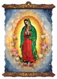 Our Lady of Guadalupe Scroll 8" x 10"