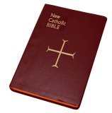 NEW CATHOLIC BIBLE ST JOSEPH EDITION BURGUNDY- LARGE TYPE