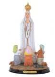 Our Lady of Fatima with children 12" H