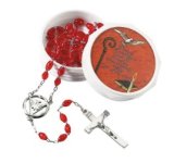 CONFIRMATION ROSARY WITH CASE