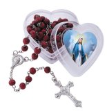 O L GRACE ROSE SCENTED ROSARY W CASE