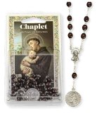 ST ANTHONY CHAPLET, CARDED