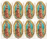 PAPER OUR LADY OF GUADALUPE CUSTOM PRAYER CARD