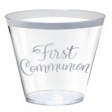 FIRST COMMUNION PARTY GOODS PLASTIC CUP 9 OZ., 30/PK