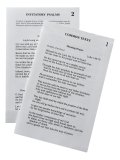 INSERTS FOR CHRISTIAN PRAYER