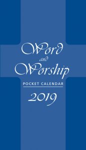 Word and Worship Pocket Calendar - 06-1819