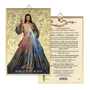 DIVINE MERCY PLAQUE
