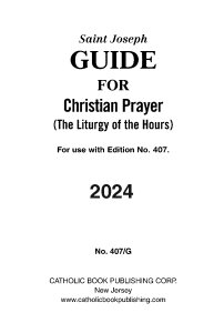 GUIDE FOR CHRISTIAN PRAYER - LARGE PRINT
