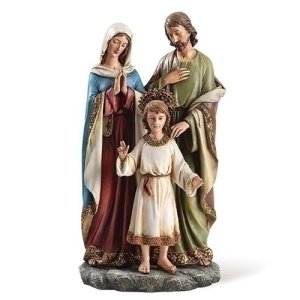 9.75" H Holy Family with Child