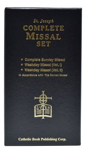 SAINT JOSEPH COMPLETE MISSAL SET