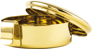 Low Gluten Host Clip-on Bowl, High Polish Gold Finish