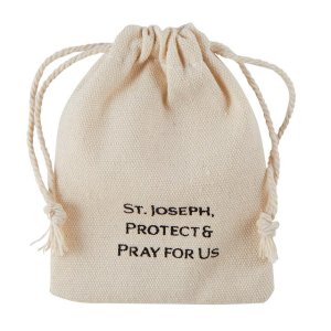 St. Joseph the Protector Corded Wood Rosary
