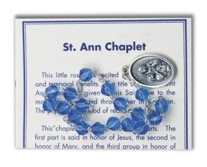 CHAPLET OF ST ANNE