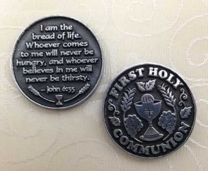 FIRST HOLY COMMUNION POCKET TOKEN