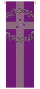 CROWN OF THORNS, NAILS BANNER