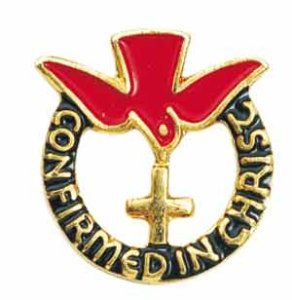 CONFIRMATION LAPEL PIN