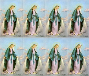 OUR LADY OF GRACE PRINTABLE HOLY CARD