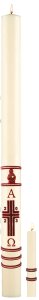 **NEW FOR 2023** Sacred Heart of Jesus Paschal Candle (Dadant)