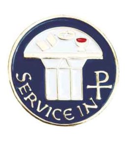 SERVICE IN CHRIST LAPEL PIN